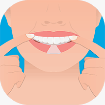 2. Form the mouth tray